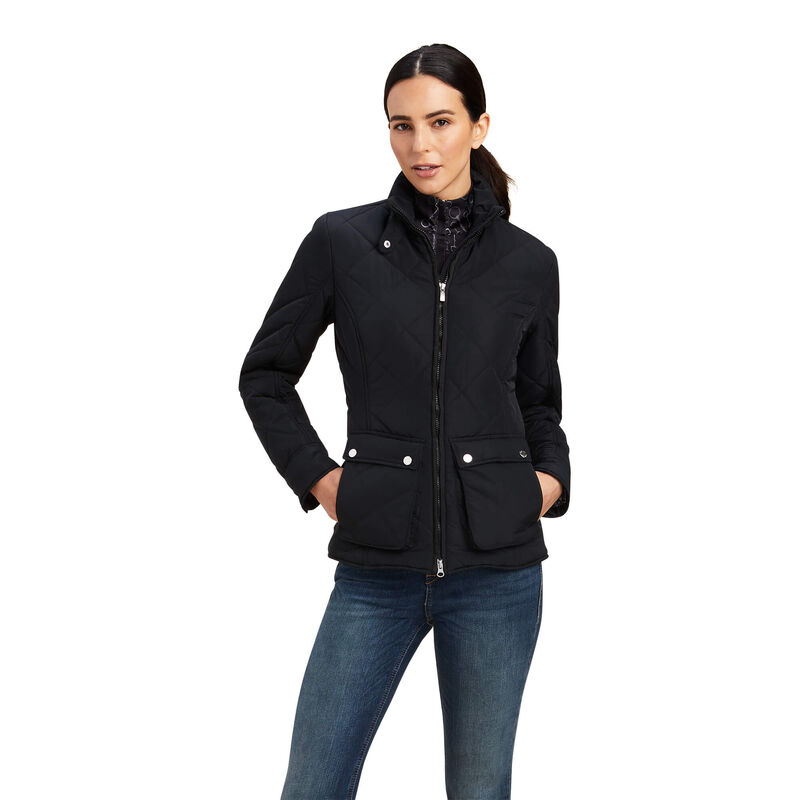 Ariat Jacke Damen - Province Schwarz ( FAJNP-5891 )
